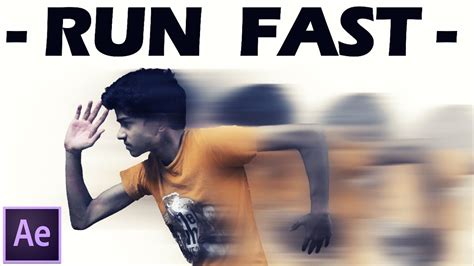 run  fast  flash quicksilver adobe  effects