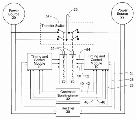 pole transfer switch wiring diagram collection