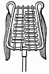 Glockenspiel Template sketch template