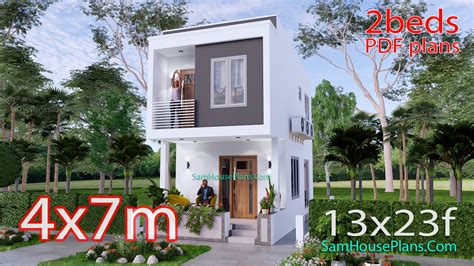 small house design  meter sqm  bedrooms samhouseplans
