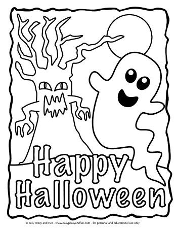 halloween coloring pages  toddlers  printable coloring pages