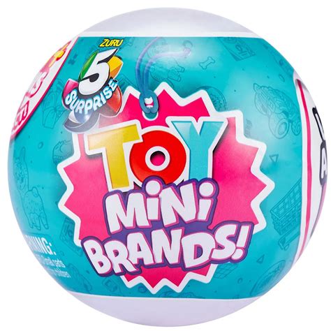 surprise mini brands toy series  exclusive mystery  pack box set zuru toys toywiz