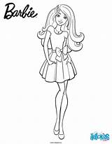 Barbie Skirt Coloring Pages Color Hellokids Print sketch template