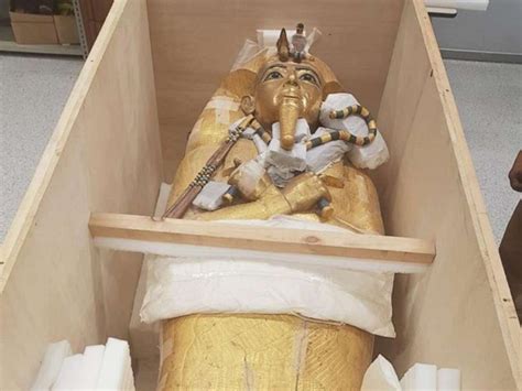 King Tut S Golden Coffin To Be Restored For The First Time