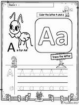 Trace Color Alphabet Worksheets sketch template