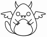 Kawaii Monster Draw Easy Cute Godzilla Drawing Kids Drawn Drawings Simple Getdrawings Unknown Pm Posted sketch template