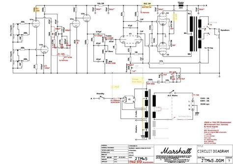 audio service manuals   marshall jtm schematic