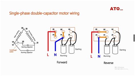 single phase motor wiring diagram printable form templates  letter