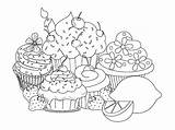 Mandala Cakes Sheets sketch template