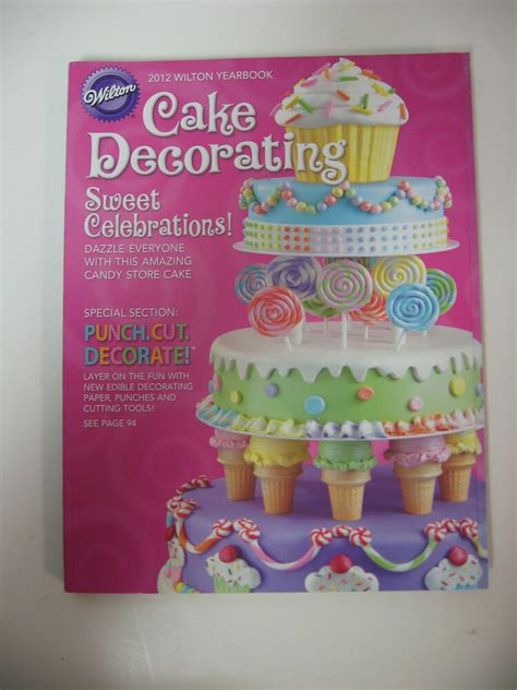 wilton cake decorating book  yearbook  shipping brand  ebay