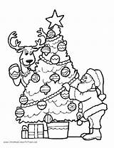 Christmas Coloring Getdrawings Printable Pages sketch template