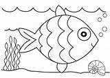 Coloring Pages Fish sketch template