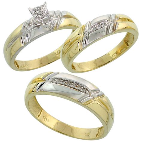 wedding rings sets gold wedding rings sets