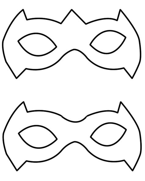 robin mask template clipart panda  clipart images