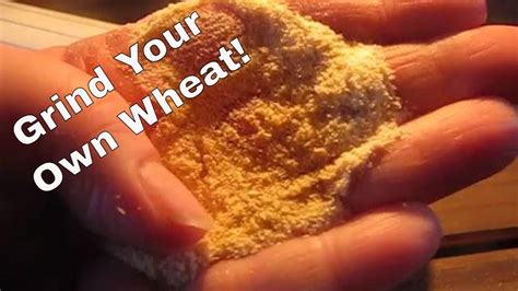 grind wheat   country living grain mill youtube