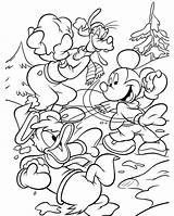 Coloring Winter Disney Pages Color Print Printable Kids Coloring4free Sheets Mickey Mouse Preschool Book Christmas Popular Duck Rocks Choose Board sketch template