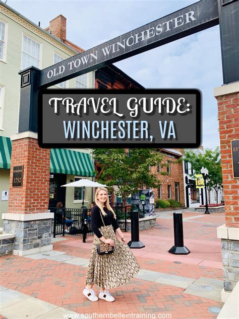 travel guide weekend  winchester va southern belle  training
