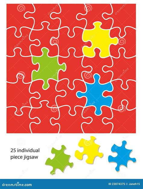 piece jigsaw stock vector illustration  jigsaw