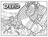 Coloring Pages Bible David Printable Christian Kids Samuel Heroes Goliath Story Children Preschoolers Religious Colouring School Crafts Characters Getcolorings Jesus sketch template