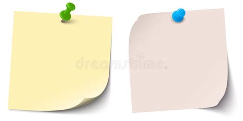 sticky papers stock vector illustration  listing