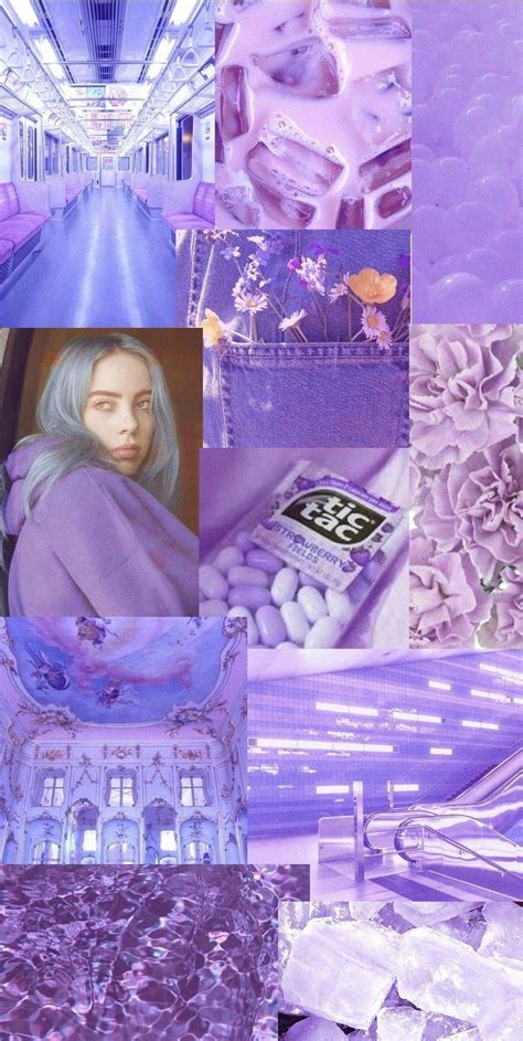 pastel light purple aesthetic billie eilish wallpaper 2 1000 in 2020