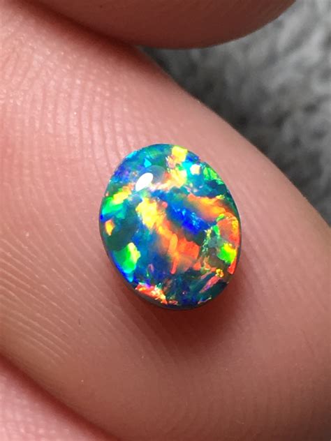 investment grade lightning ridge black opal natural opals