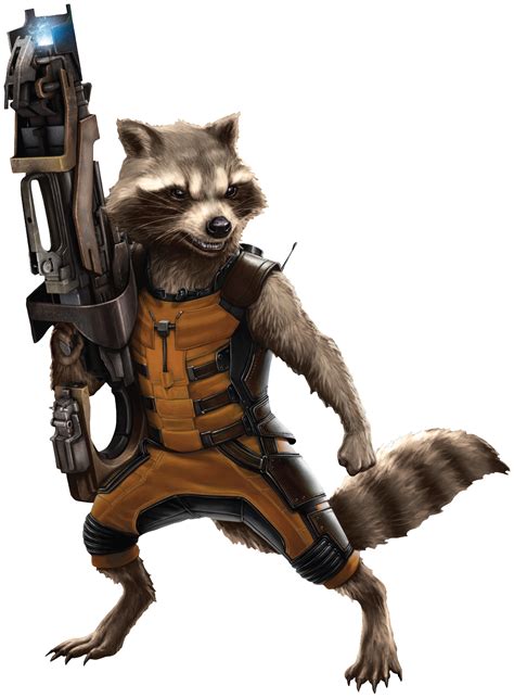 Rocket Raccoon Marvel Cinematic Universe Rocket Raccoon Character