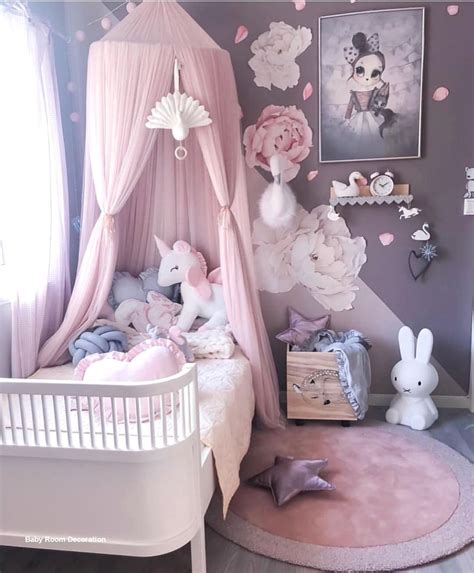 baby room decoration ideas   pink kids bedrooms baby girl