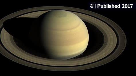 images  cassinis mission  saturn   york times