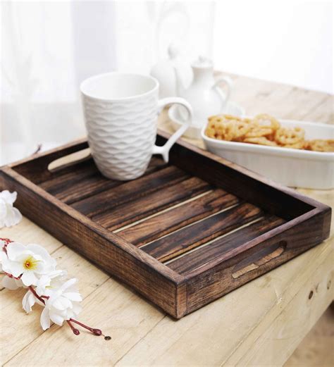 buy wooden rectangle serving tray  cdi  serving trays serving trays discontinued