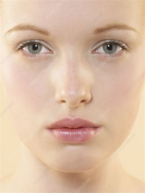 woman s face stock image p701 0451 science photo library