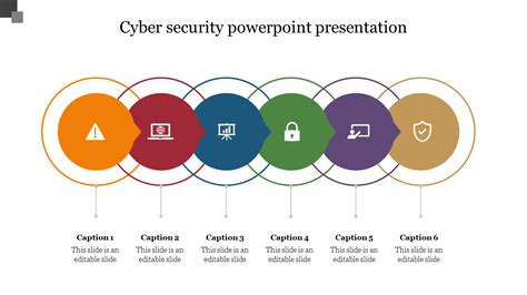 creative cyber security powerpoint  template