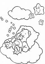 Bears Misie Troskliwe Kolorowanki Kolorowanka Asleep Wydruku Dziewczyn Orsetti Fontana Malowanki Cugini Dzieci Colouring sketch template
