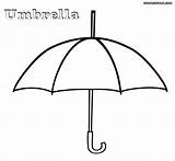 Umbrella Coloring Pages Colouring 32kb 1000 sketch template