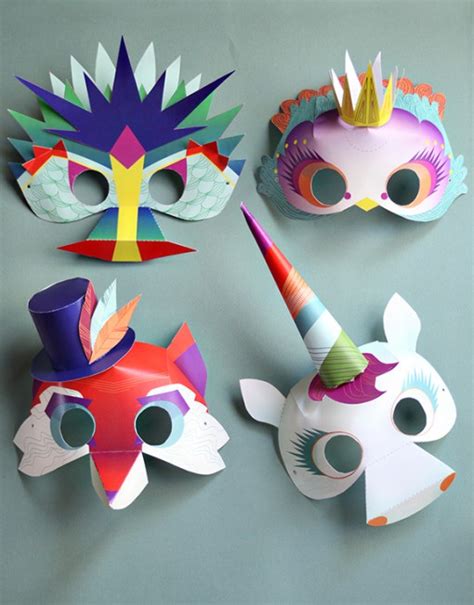 fun  creative diy masks  kids