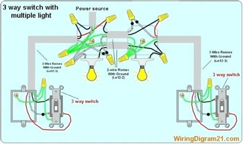wiring diagram multiple lights
