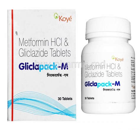 buy gliclapack  gliclazide metformin