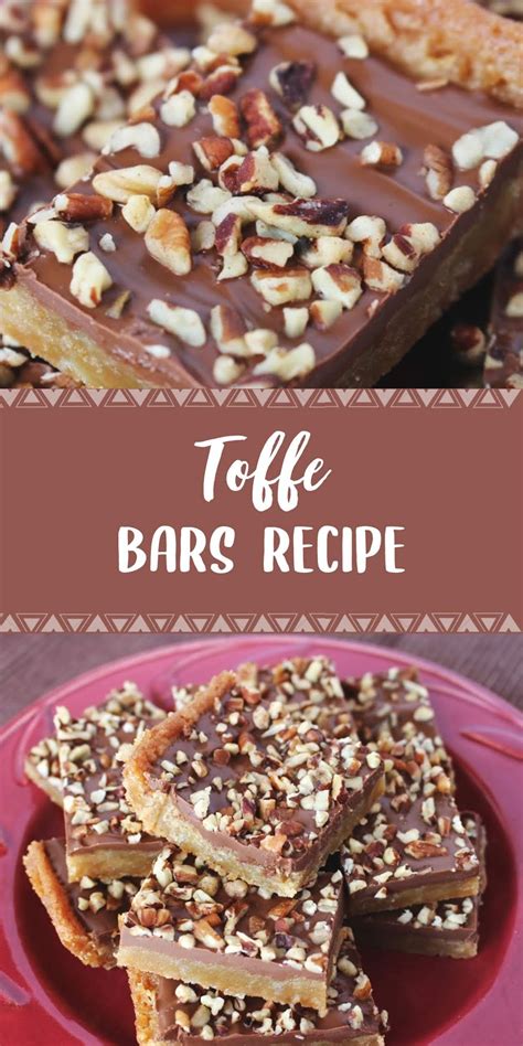 toffee bars recipe