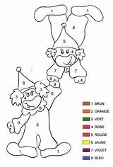 Coloriage Magique Carnaval Clown Cp Depuis Centerblog Enregistrée Maternelle Grande Section sketch template
