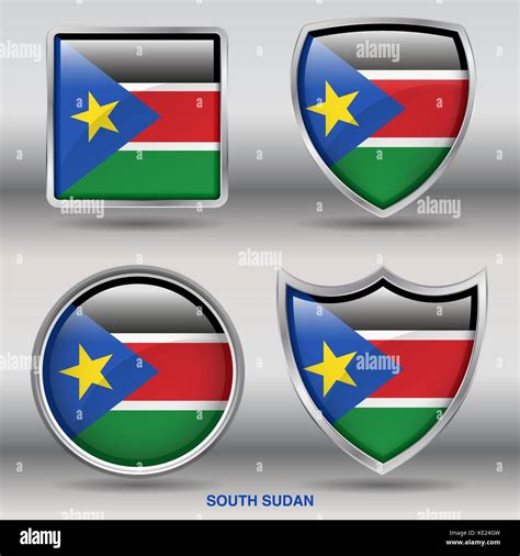 el sur de sudán 4 formas banderas de países en el mundo con trazado