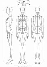 Fashion Figure Template Templates Illustration Sketch Dessin Mode Drawing Mannequin Pret Female Body Croquis Back Woman Sketches Plus Size Pose sketch template