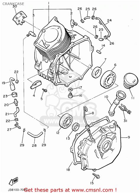 yamaha  engine diagram