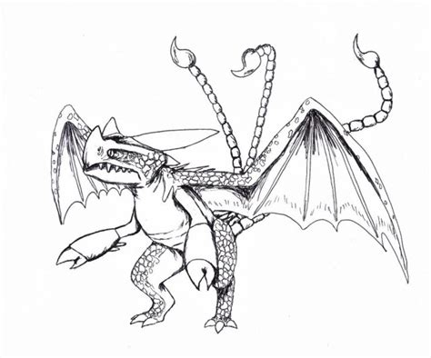 brilliant image    train  dragon coloring pages