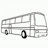 Autobus sketch template