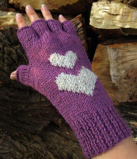 fingerless gloves knitting pattern  knitting blog