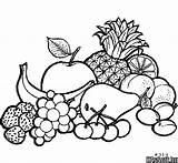Fruit Basket Coloring Fruits Drawing Colouring Line Sketch Pages Shading Drawings Vegetable Sketches Vegetables Draw Pencil Clipartmag Paintingvalley Color Getdrawings sketch template