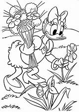 Duck Coloring Daisy Pages Disney Printable Kids Donald Dibujos sketch template
