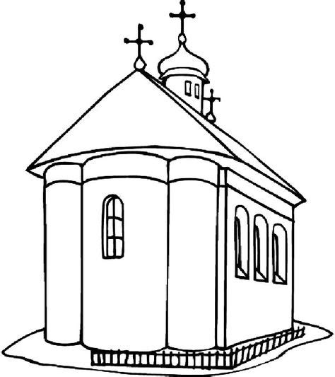 church coloring pages images   coloring pages church