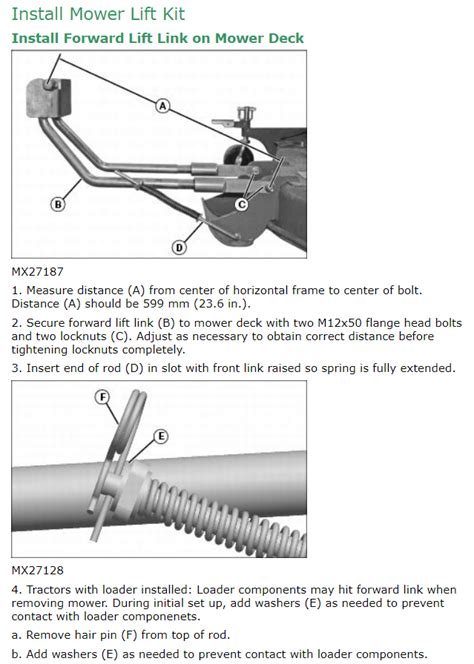 mower deck parts diagram