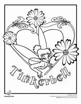 Coloring Pages Birthday Tinkerbell Spongebob Print Printable Disney Tinker Color Happy Bell Cartoon Colouring Flowers Getcolorings sketch template